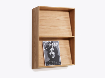 SLOPE - Wall-mounted one-sided display unit by Karl Andersson - view 2